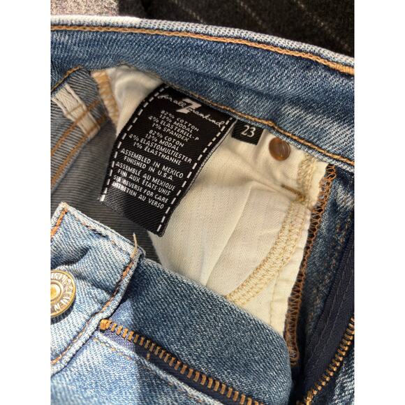 7 For All Mankind Jeans, High Waist Skinny size 23 - Picture 8 of 10